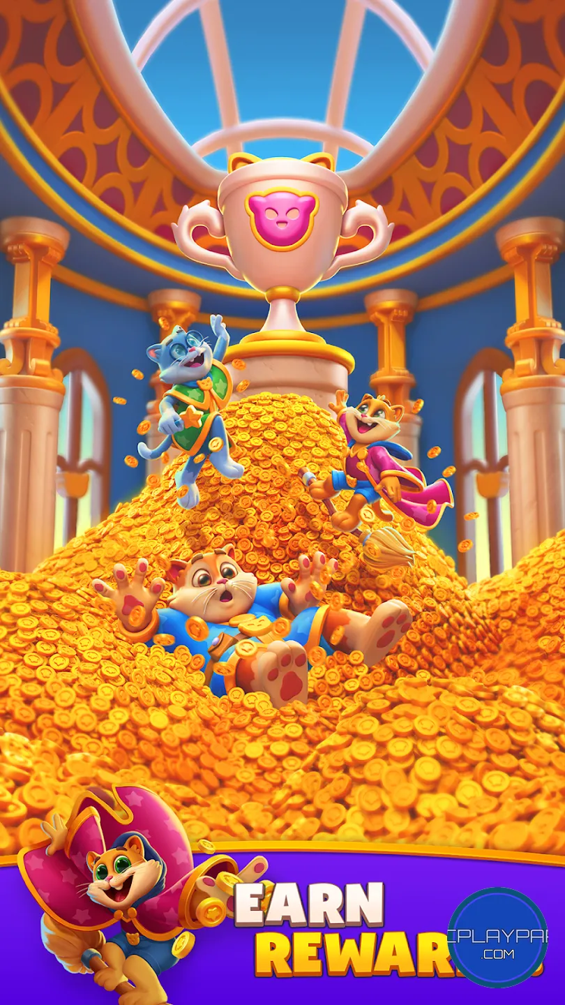 Magic Sort screenshot featuring colourful flask arrangement